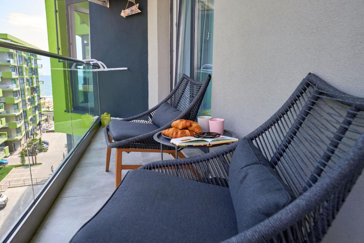 Black Sea Estate Apartment Spa N Pool Beach Resort Navodari Exterior photo