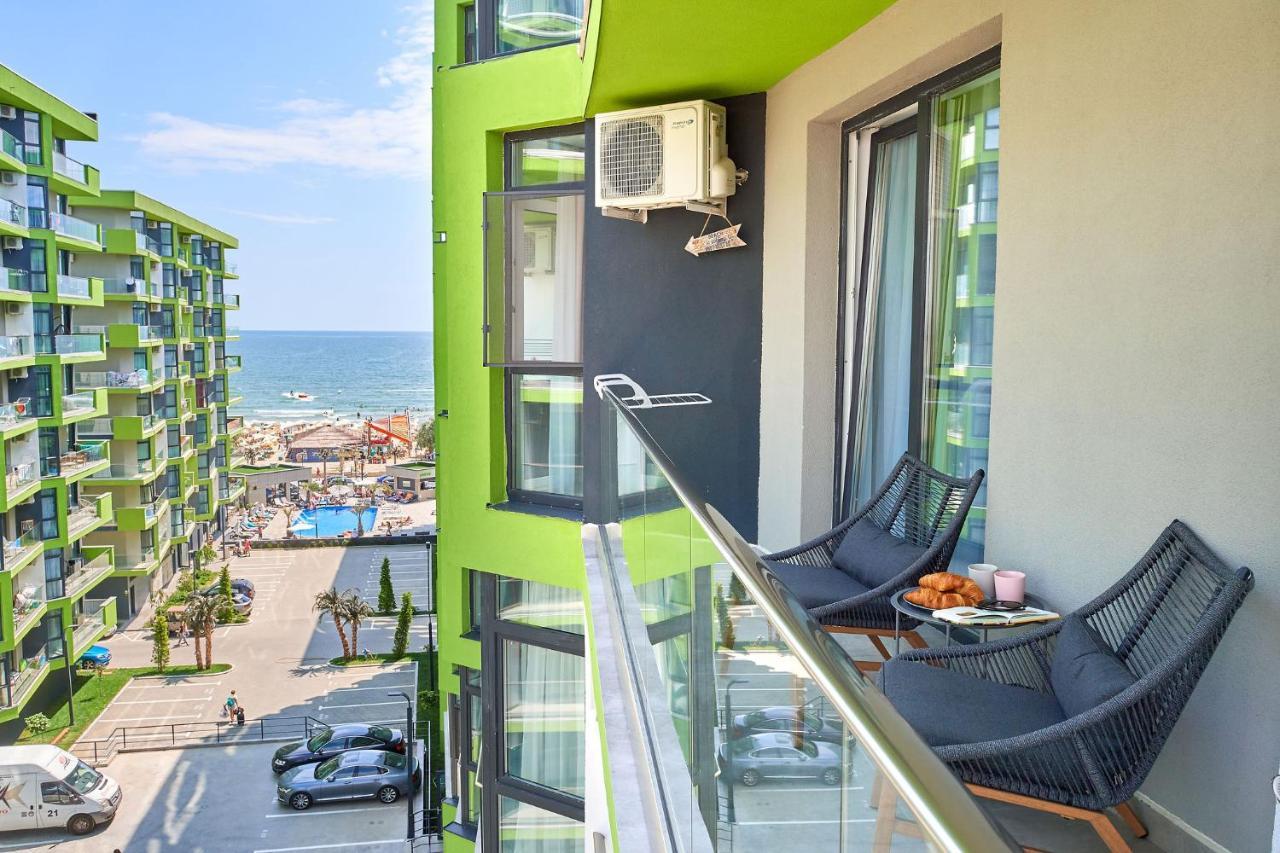 Black Sea Estate Apartment Spa N Pool Beach Resort Navodari Exterior photo
